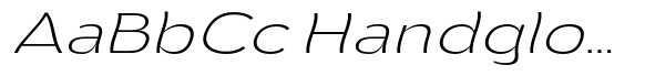 Aukim II Shape Extra Light Exp Italic image