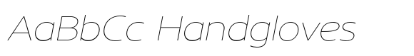 Core Sans N 13 Ex Thin Italic image