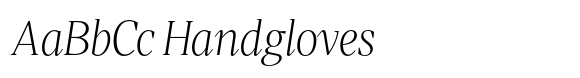 Hecate Thin Italic image