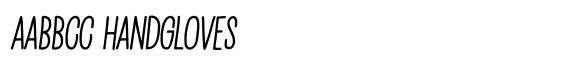 Penjoy Brush Italic image