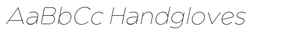 Pangi Rounded Thin Italic image