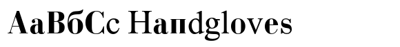 Rus Bodoni MF Bold font sample