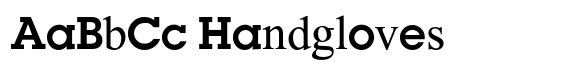 Rus Lubalin MF Bold font sample