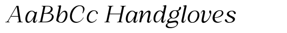 Romantic Editorial Light Italic image