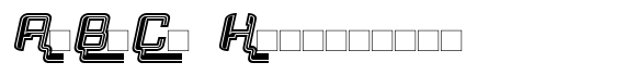 Haike Reg Alt Caps College Italic image