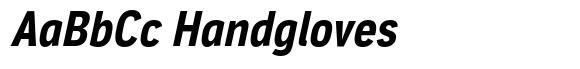 Aago Condensed Bold Italic image