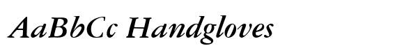 American Garamond Std Bold Italic image