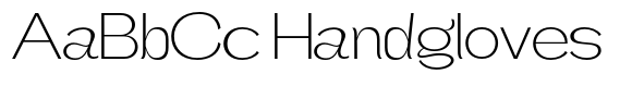 Gathia Sans  Expanded Extra Light image