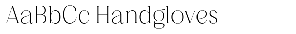 Bevenida Light font sample