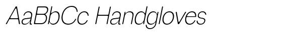 Degitan Soft Extra Light Condensed Italic image