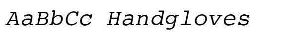 Courier LT round Oblique image