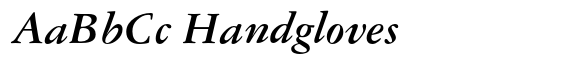 Garamond DT Bold Italic image