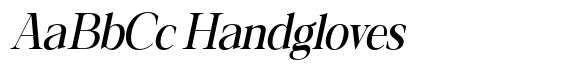 Galnery Semi Bold Ultra Condensed Slanted image