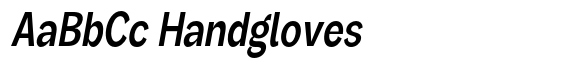 Orvian Semi Bold Condensed Slanted image