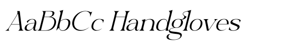 Reglarik Italic font sample