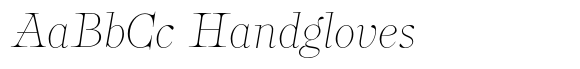 Bomboniere Thin Italic image