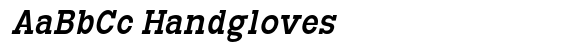 Aristone Slab Medium Semi Condensed Italic image
