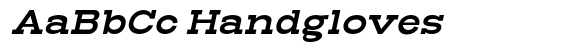 Aristone Slab Semi Bold Ultra Expanded Italic image