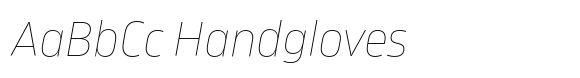 Karibu Ultra Thin Italic image