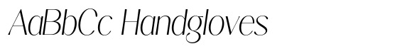 Kannesha Extra Light Italic font sample