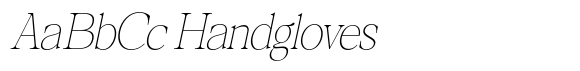 Galnery Thin Ultra Condensed Slanted image