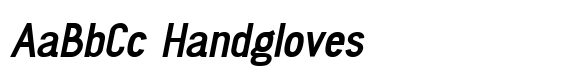 Overmature grotesk Bold Italic font sample