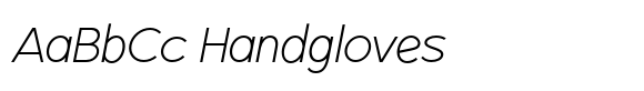 Radian Extra Light Italic image