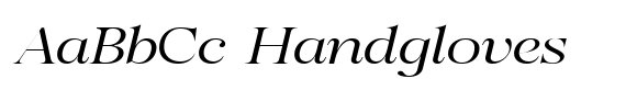 Romellis Light Expanded Italic image