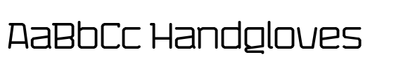 Bigante Solid Light font sample