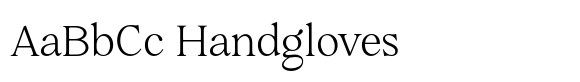 Casthago Extra Light font sample