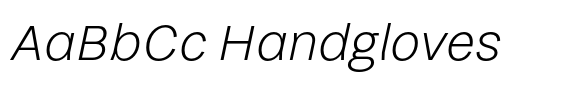 Thorngumbald Light Italic image