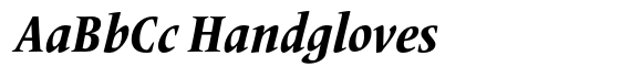 Frutiger Serif Pro Condensed Heavy Italic image