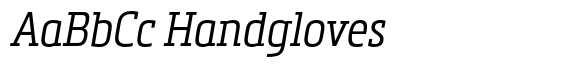Metronic Slab Narrow Light Italic image