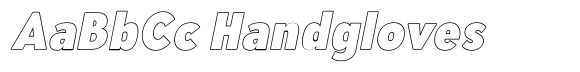 Aukim II Outline Black Narrow Italic image