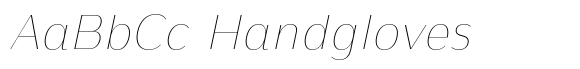 Nirand Thin Italic font sample