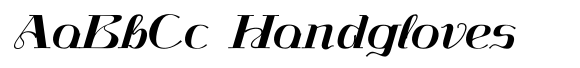 La Arista Italic font sample