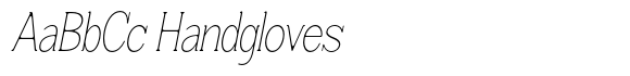 Humbles Soft Thin Condensed Italic image