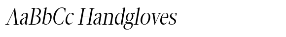 Chipno Light Condensed Oblique image