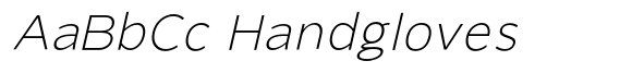 Giane Gothic sans Extra Light Italic image