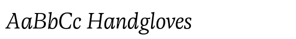 Geller Text Light Italic image