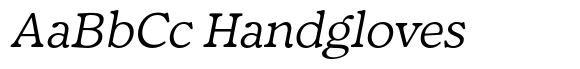 Fedro Regular Italic font sample