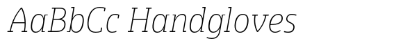 Eigerdals Slab Norm Thin Italic image