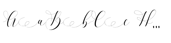 Refillia Calligraphy Titling 3 image