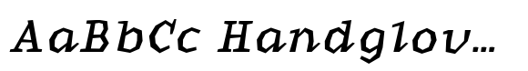 Macahe Condensed Regular Italic image