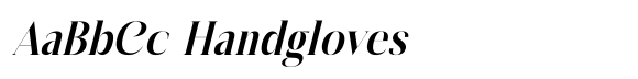 Glanity Italic image