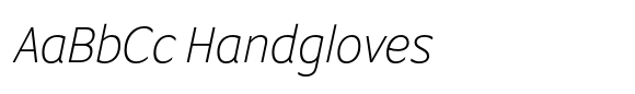 AC Texto Pro Thin Italic image