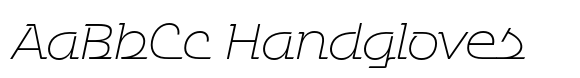 Urbane Adscript Thin Italic image