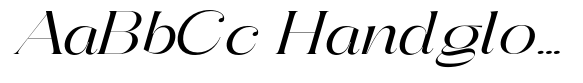Abigant Italic Medium Ultra Expanded image