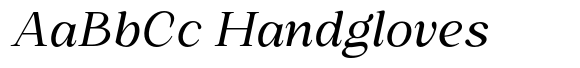 Romantic Editorial Italic image
