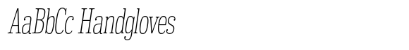 Hackensack Thin Italic image